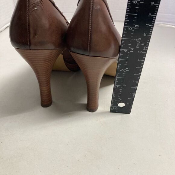 Y-NOT? Women’s Angelina Peep Toe Heels Size 7.5 M - Picture 3 of 9